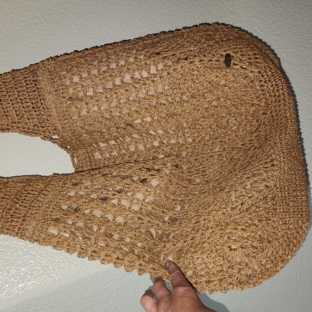 NWOT Woven Boho Crossbody Bag - Picture 4 of 9
